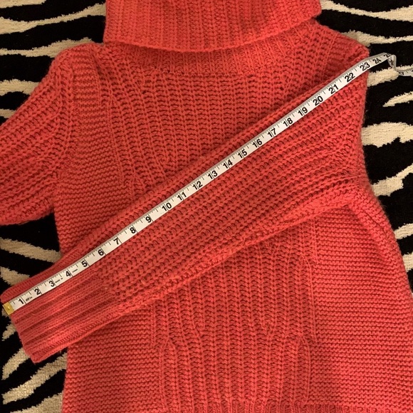 Banana Republic Pink Strawberry Cowl Neck Sweater - Picture 6 of 9